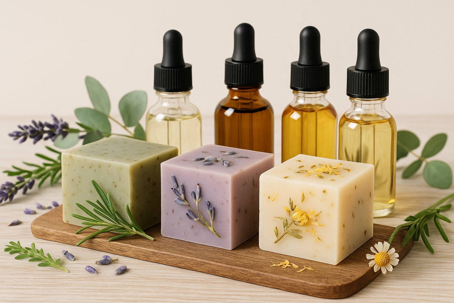 All Natural Handcrafted Soap from organic plants and essential oils (Sun Infused) For Aromatherapy practices.